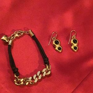 Juicy Couture Bracelet Earrings Set